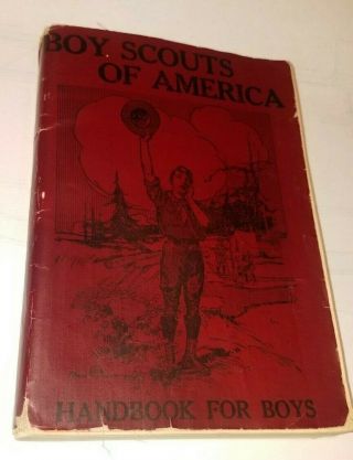 1914 Boy Scouts Of America Handbook For Boys