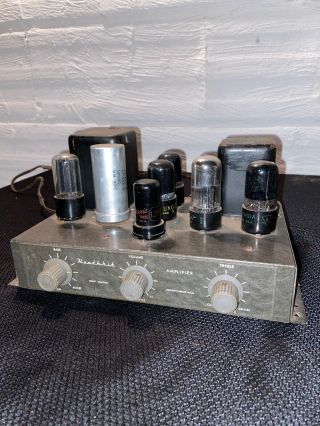 Vintage Heath Kit Tube Amplifier Benton Harbor Michigan
