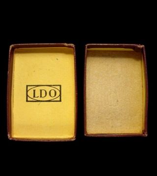 Wwii Ww2 German Ldo Box For Wound Badge – Case Packet