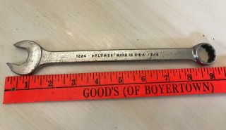 Vintage Plomb 1224 3/4” 12 Point Combination Wrench Decent Shape
