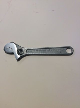 Vintage J.  H - Williams 6 Inch  Superjustable  Wrench