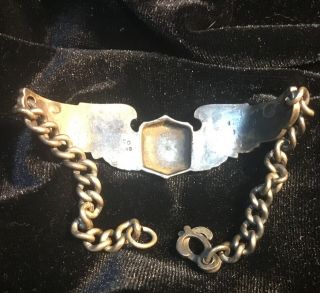 WWII US Army Air Force AIRCREW Wings Bracelet Chain AMICO STERLING SILVER 3