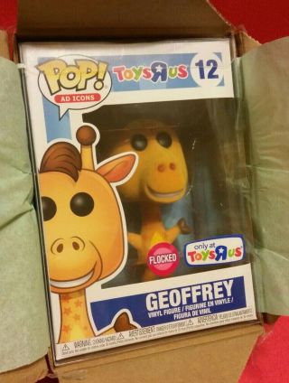 Funko Pop Ad Icons Geoffrey Exclusive Limited Edition 12 Pop Protector
