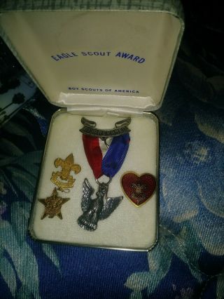 Boy Scouts Of America Bsa Eagle Scout Medal Sterling