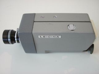 Vintage// Leitz Wetzlar Leicina - 8 Movie Camera / In