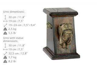Neapolitan Mastiff,  Dog Urn Made Of Cold Cast Bronze,  Artdog,  Usa - Kind3