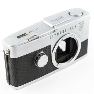 Olympus Pen F 35mm Half - Frame Vintage Slr Film Camera
