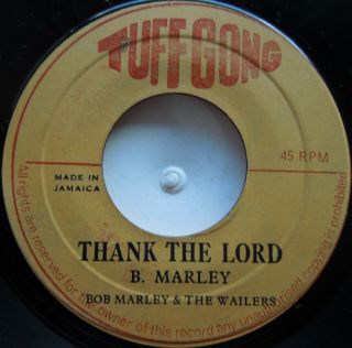 45 Roots / Bob Marley & The Wailers / Thank You Lord / Tuff Gong / Listen