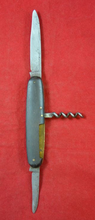 Wehrmacht Ww2 German Soldier Folding Pocket Knife " K & Co Solingen " War Relic