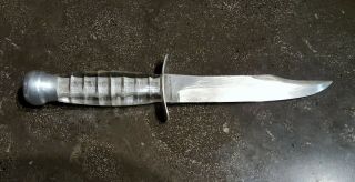 U.  S.  N.  Navy Robeson Shuredge Military Knife W/ Sheath Usn