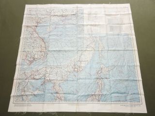 US Army AAF WW2 20TH AIR FORCE B - 29 BOMBER PILOT JAPAN & CHINA SEAS ESCAPE MAP 2