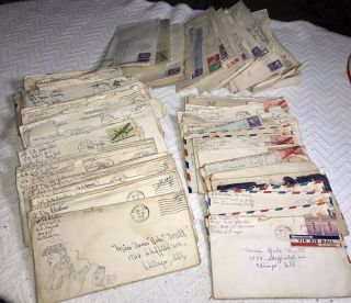 80 Ww2 Ww11 Love Letters To “babe” From 3 Different Guys & 60 From Her Friend