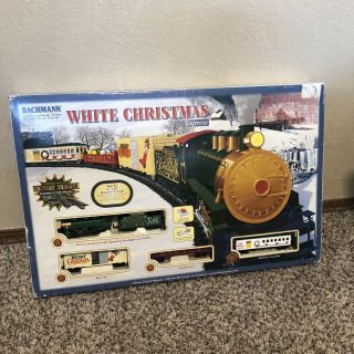 Vintage 1998 Bachmann Ho White Christmas Express Train Set Running