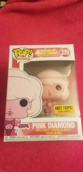 Funko Pop Pink Diamond Hot Topic Steven Universe Exclusive 370