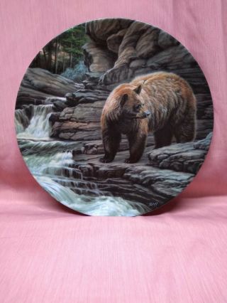 1990 " The Cinnamon Bear " Collector Plate By Paul Krapf