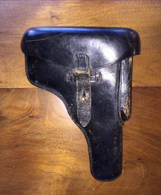 Geco German Ww2 Luger Walther P38 Pistol Holster