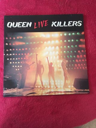Queen,  Live Killers,  Vintage 1979 Double Album,  1st Uk Press,  Gatefold,  12 " Lp 33.  Ex,
