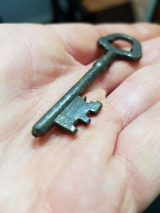 RARE Unusual Ornate Old Antique Vintage Keys Lock Box Door Key Rustic Home Decor 2