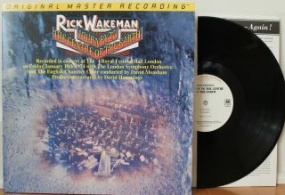 Rick Wakeman Lp “journey To The Center Of Earth” Mobile Fidelity Mfsl 1 - 230
