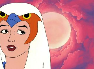 He - Man Masters Of The Universe Animation Art Sorceress Cel