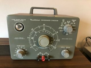 Vintage Heathkit C - 3 Capacitor Checker Condenser Tester Restored C3 Guaranteed