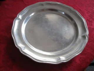 Wilton Armetale Queen Anne Charger 14 " Platter Serving Plate