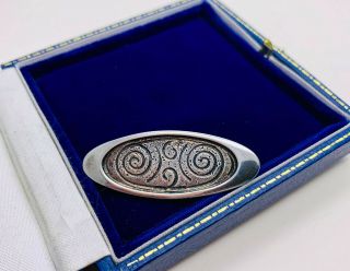 Vintage Jewellery Sterling Silver Scottish Ola Gorie Brooch/pin