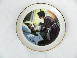 Norman Rockwell Special Edition Collector Plate Mother 