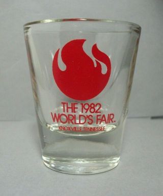 Vintage Souvenir Shotglass From The 1982 World 