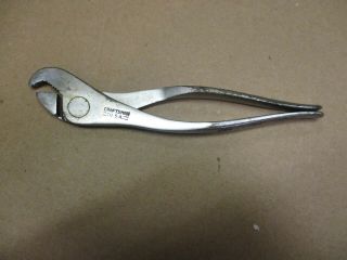 Vintage Craftsman Usa 7 - 1/2 Inch Battery Pliers
