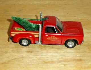 2000 Hallmark 1978 Dodge Lil Red Express Pickup Truck Christmas Ornament