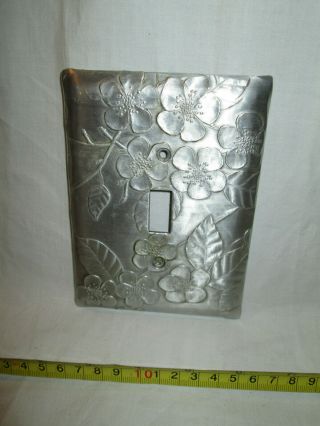 Hand Made Switch Plate Wendell August Forge Aluminum (box6)
