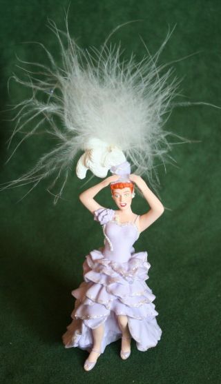 " Lucy Gets In Pictures " Lucille Ball,  Hallmark 1999,  I Love Lucy Ornament,