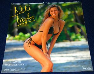 Niki Taylor 15x15 Swimsuit Calendar 1995