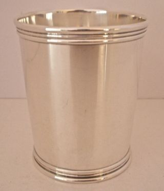 Sterling Silver Manchester Julep Cup No Mono Heavy 4.  9 Ozt