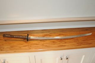 Vintage Japanese Samurai Katana Sword Signed Made In Japan Blades Sabers Japan.