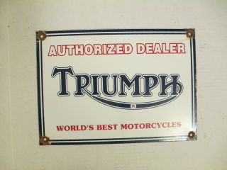 Vintage Triumph World 