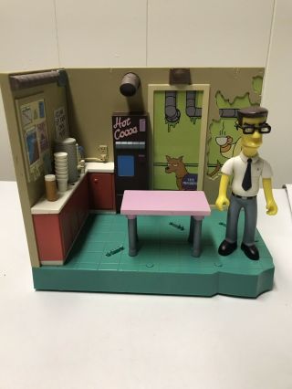 Simpsons Nuclear Power Plant Lunch Room & Frank Grimes Wos (&)
