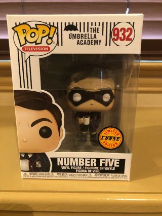 In Hand - Number Five (umbrella Academy) Chase Funko Pop
