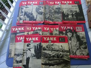 30 Yank Magazines 1943 To 1945