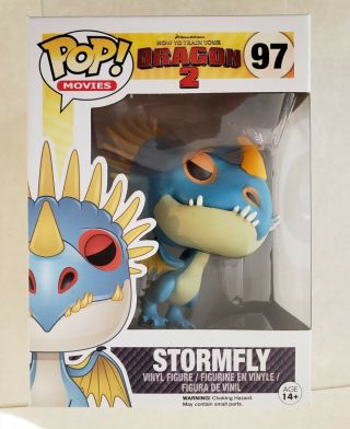 Funko Pop Movies Stormfly 97 From How To Train Your Dragon 2 Vaulted