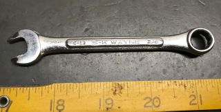 Vintage S - K Wayne C - 12 3/8” 12 Point Combination Wrench Great Shape