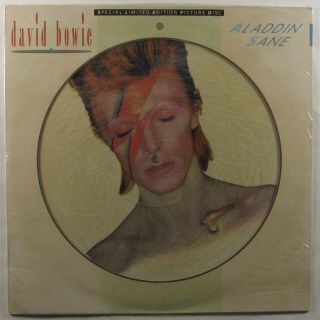 David Bowie Aladdin Sane Rca Lp Picture Disc Ltd.  Ed.