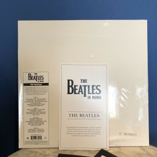 The Beatles - White Album - 2014 Mono - 2lps Out Of Print - All Inserts Nm/nm
