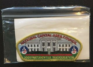 NCAC CSP 2009 Presidential Inauguration Gold Border 90 Of Only 300 With Card 2