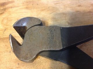 Vintage Crestoloy 72 - 7 End Nippers Crescent Tool 3