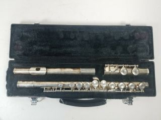 Vintage Yamaha Flute Model 225sii W/ Case • Japan