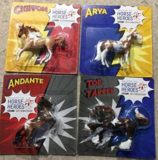 Complete Set Of 4 Breyerfest 2019 Single Day Models Stablemates In Pk