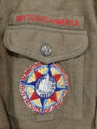 1930s Boy Scout Uniform 1937 Jamboree Patch