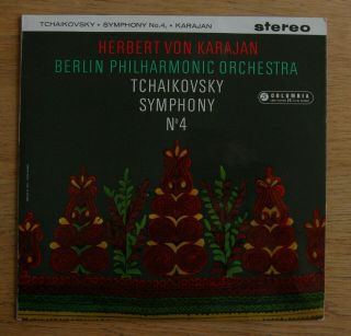 Columbia B/s - Sax 2357 - Karajan - Tchaikovsky - Symphony No.  4